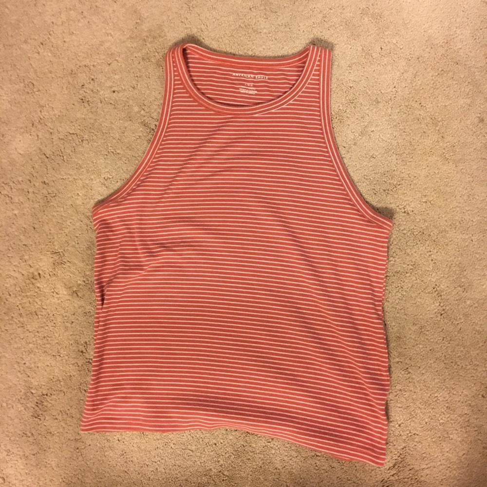 American Eagle Striped Tank Top